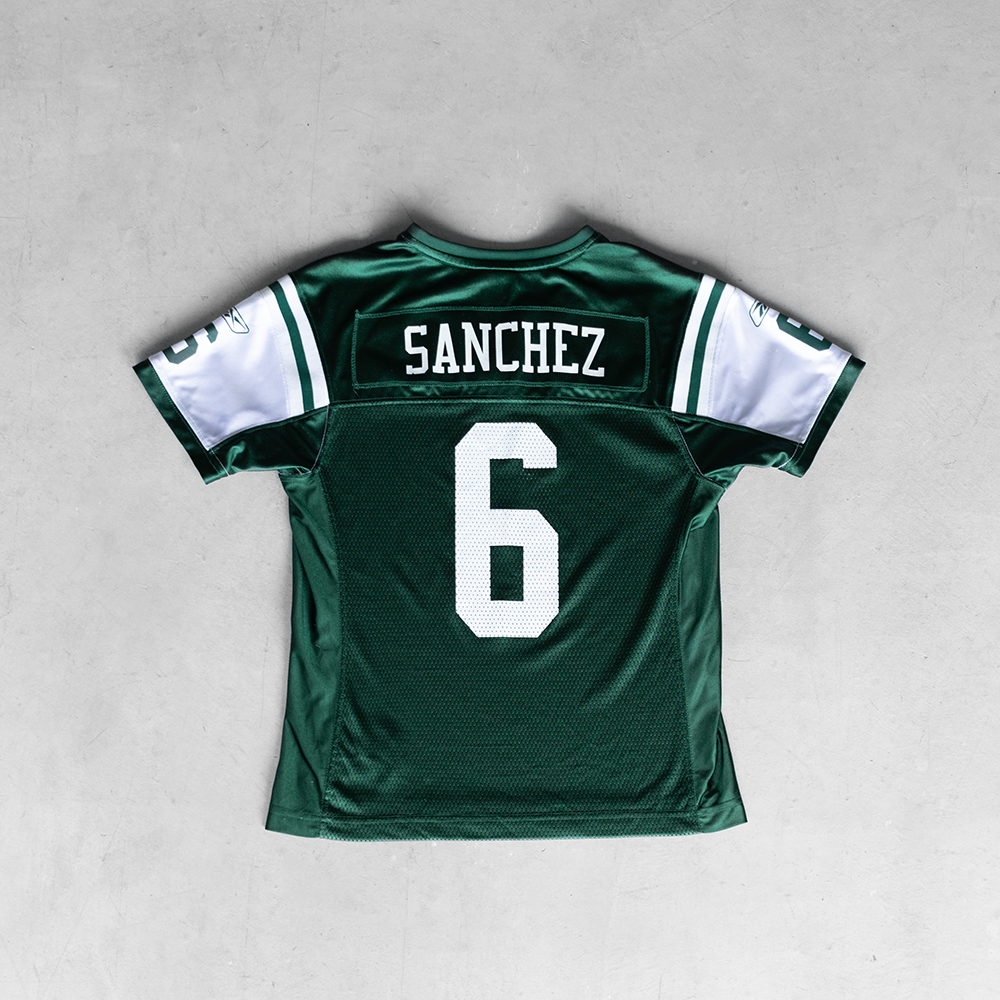 Vintage NFL New York Jets Mark Sanchez #6 Women's Football Jersey (M)