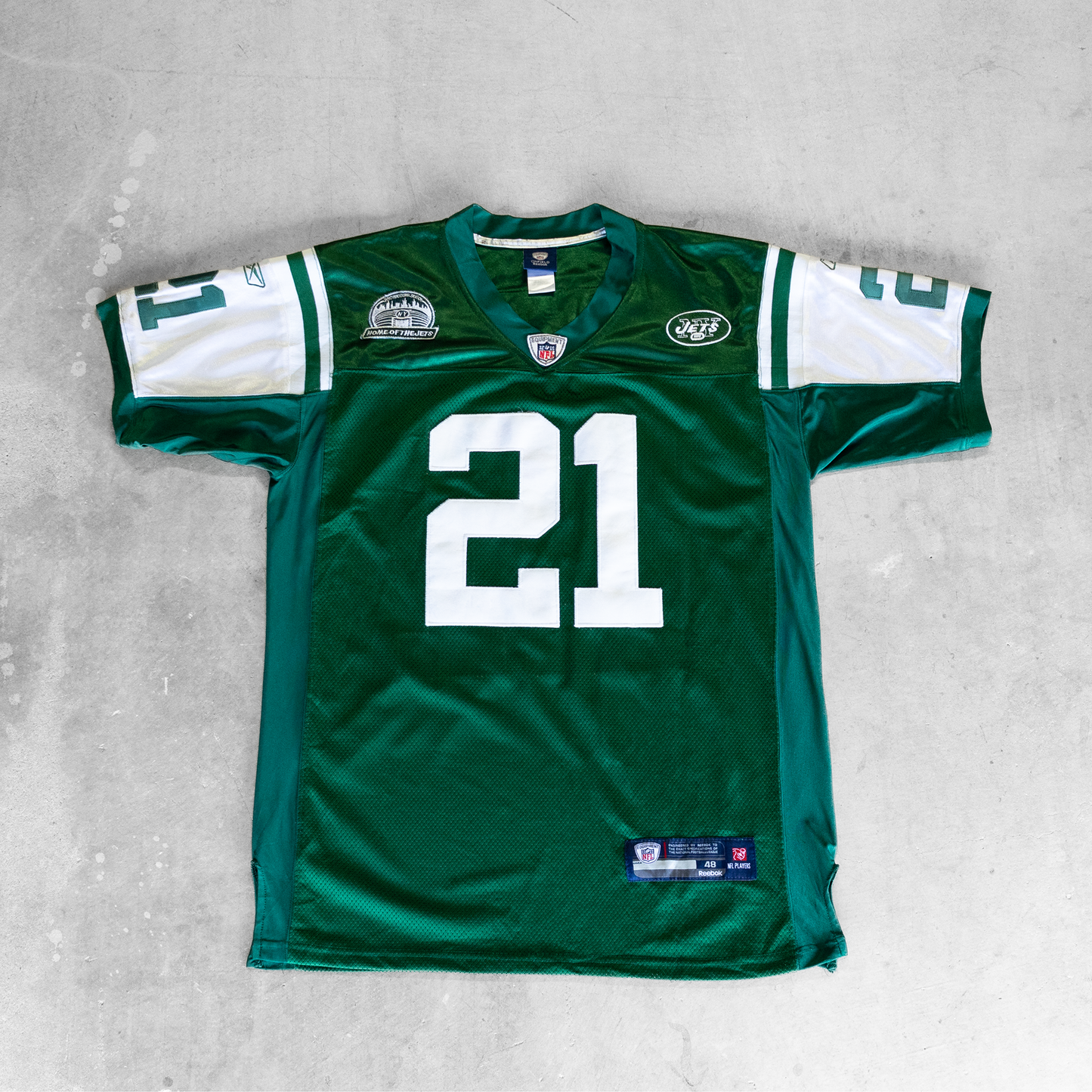 Vintage NFL New York Jets #21 LaDainian Tomlinson Reebok Football Jersey (L)