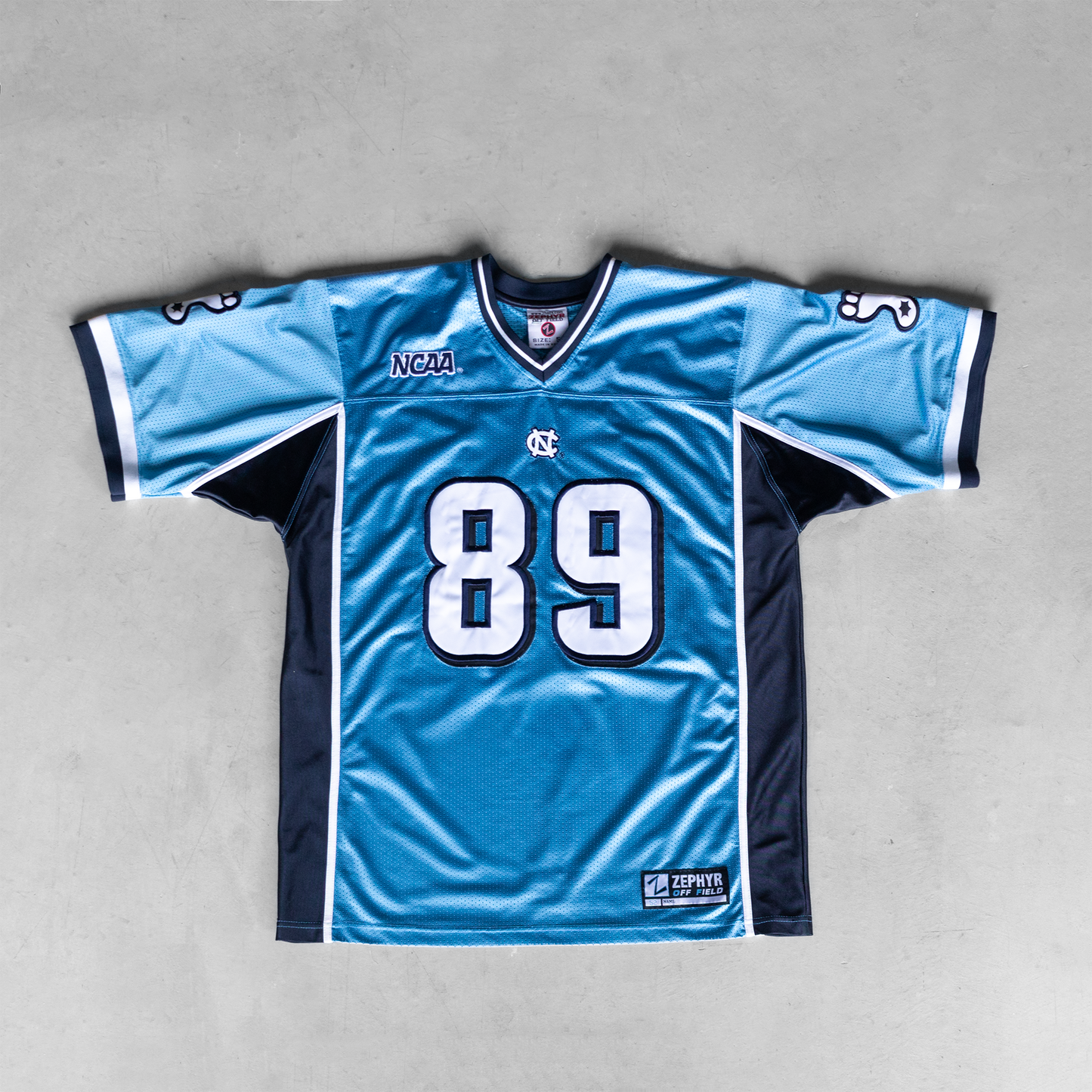 Vintage University Of North Carolina Zephyr #89 Football Jersey (XL)