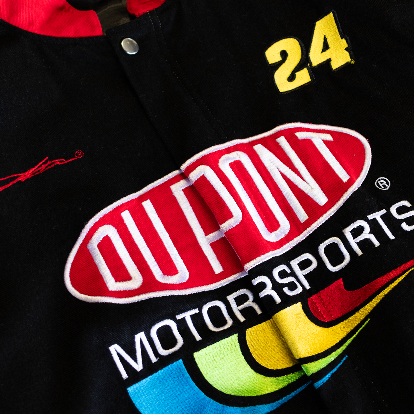 Vintage Nascar Jeff Gordon #24 Nascar Winners Circle Racing Jacket (L)