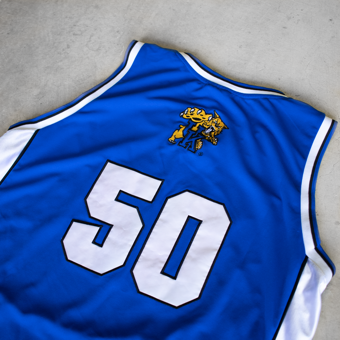 Vintage University Of Kentucky #50 Player's Basketball Jersey (XL)
