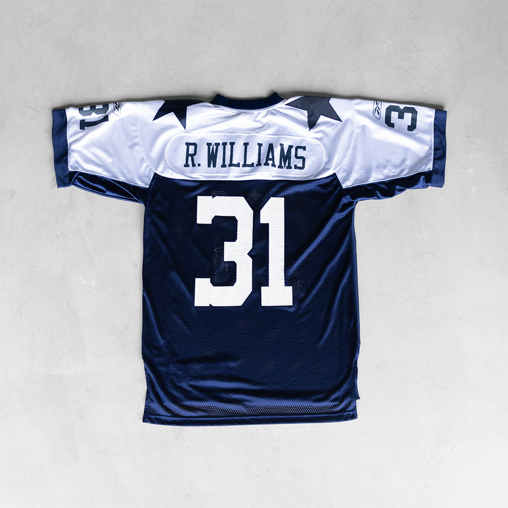 Vintage NFL Dallas Cowboys #31 Roy Williams Football Jersey (M)