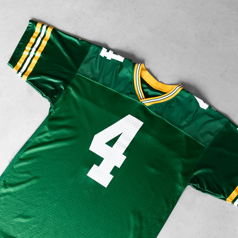 Vintage NFL Green Bay Packers Brett Favre #4 Football Jersey (XL)