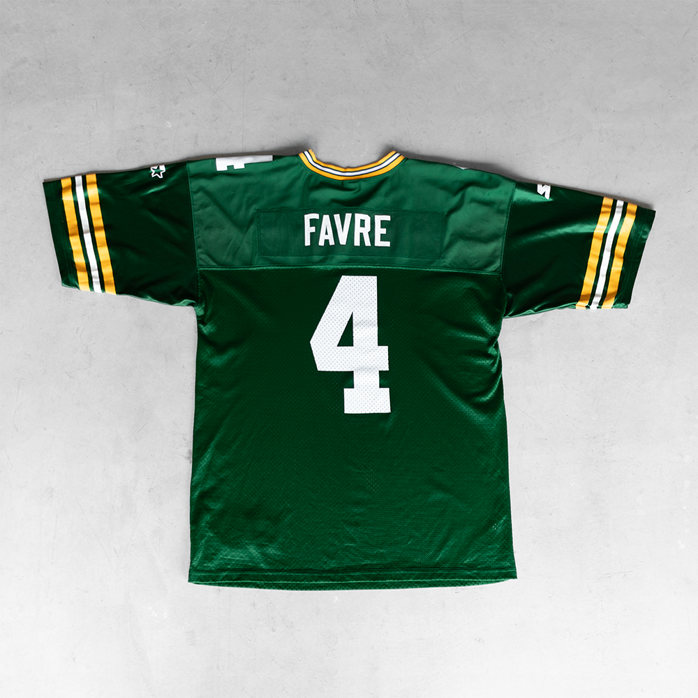 Vintage NFL Green Bay Packers Brett Favre #4 Football Jersey (XL)