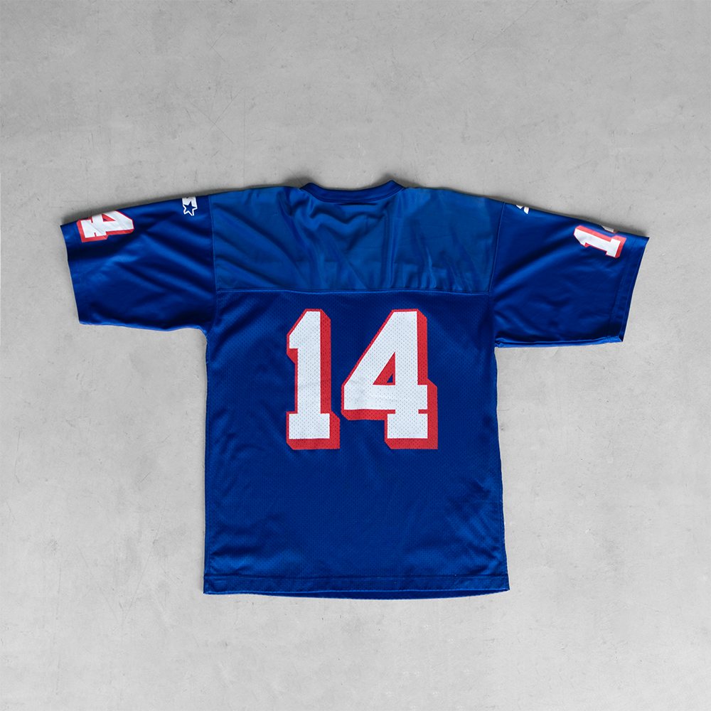 Vintage 90's Starter Replica NY Giants #14 Football Jersey (L)