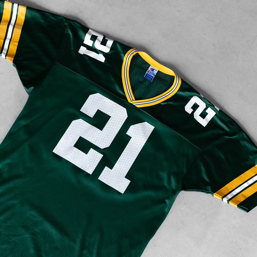 Vintage NFL Green Bay Packers Craig Newsome #21 Football Jersey (L)