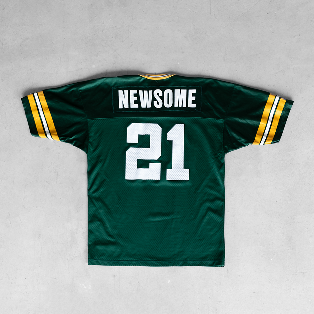 Vintage NFL Green Bay Packers Craig Newsome #21 Football Jersey (L)