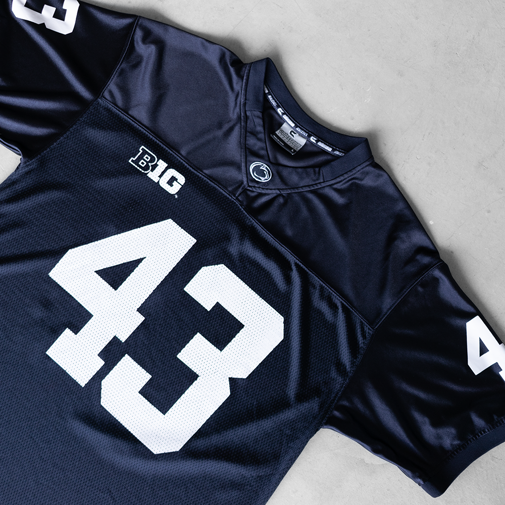 Vintage Big 10 Penn State #43 Football Jersey (L)