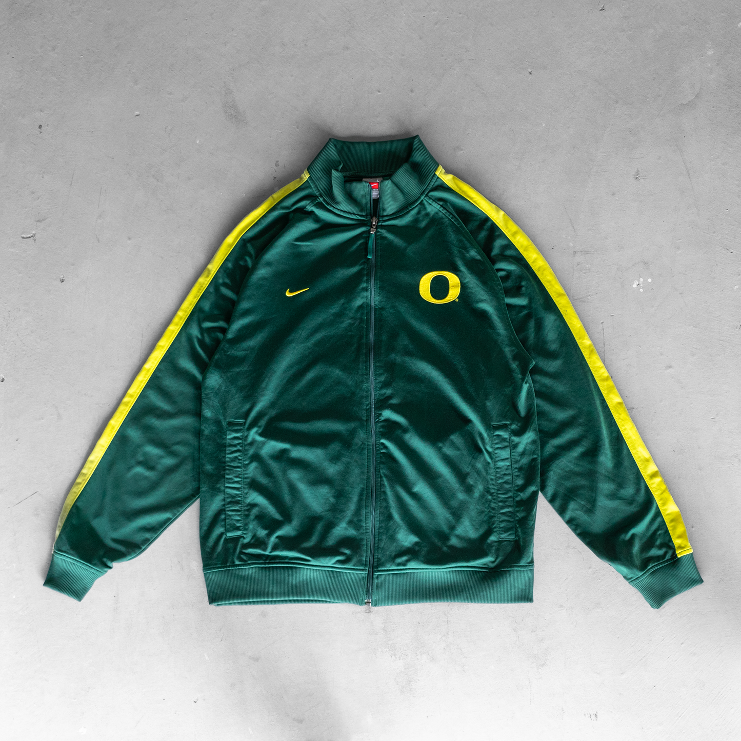 Vintage Nike University Of Oregon Zip-Up Jacket (XL)
