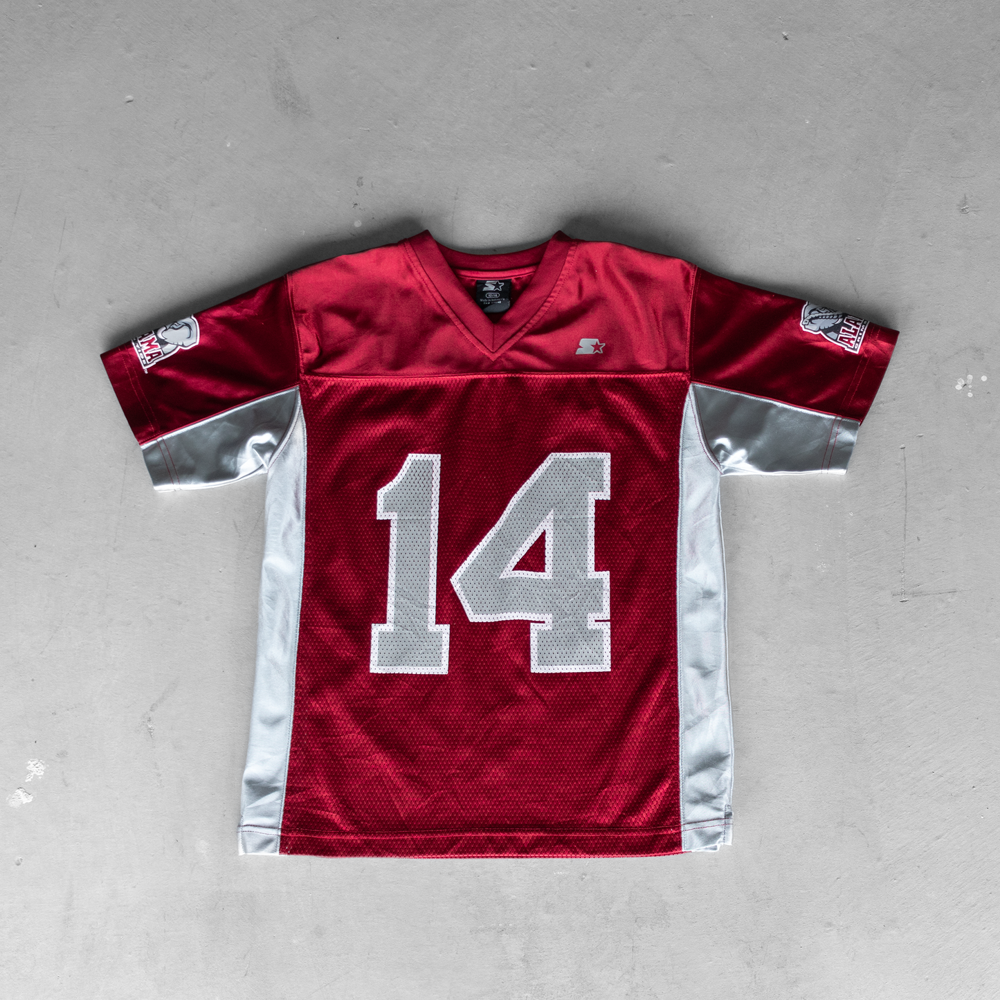 Vintage University Of Alabama Crimson Tide #14 Women's Football Jersey (L)