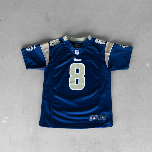 NFL St. Louis Rams #8 Sam Bradford Youth Football Jersey (L)