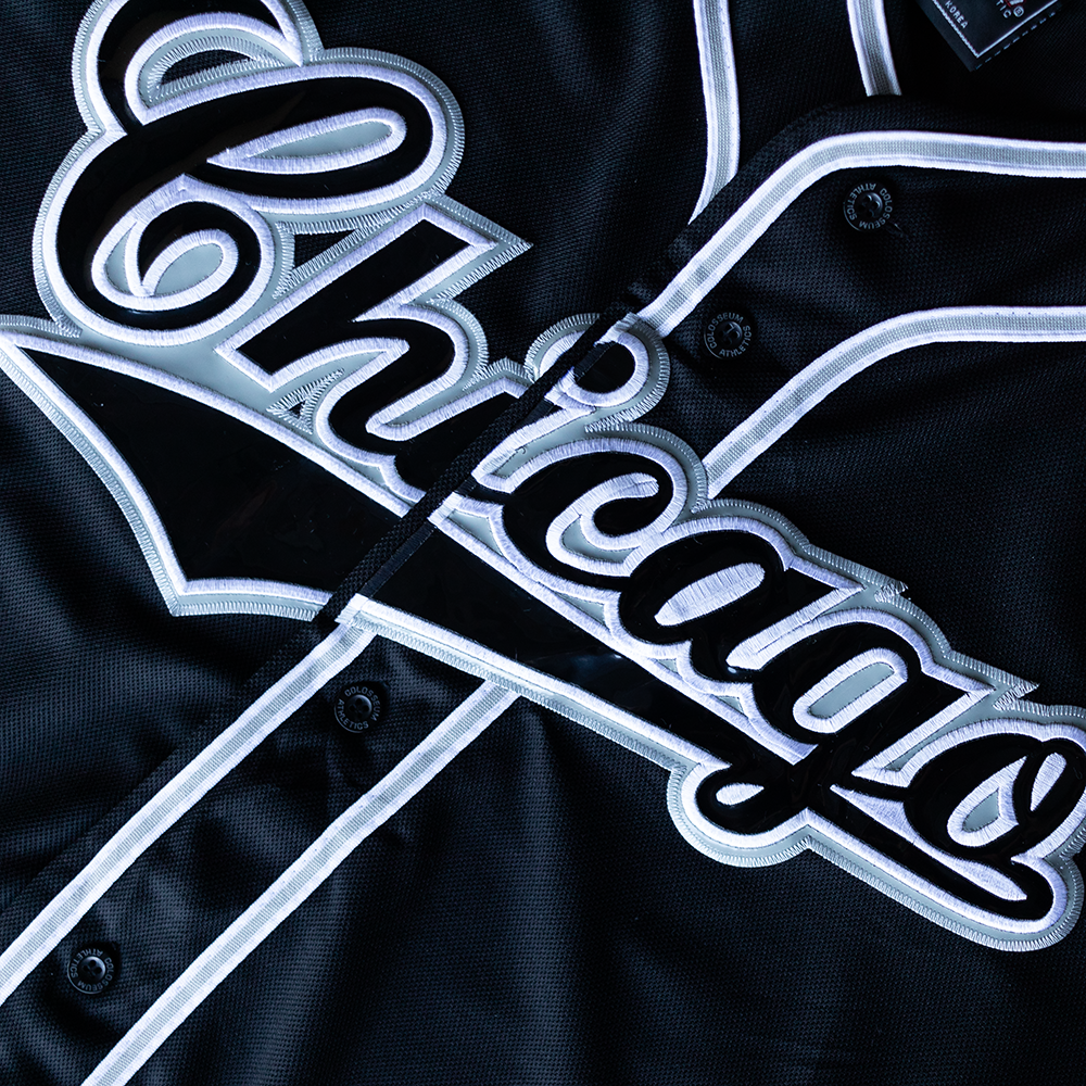 Vintage Chicago City Baseball Jersey (L)