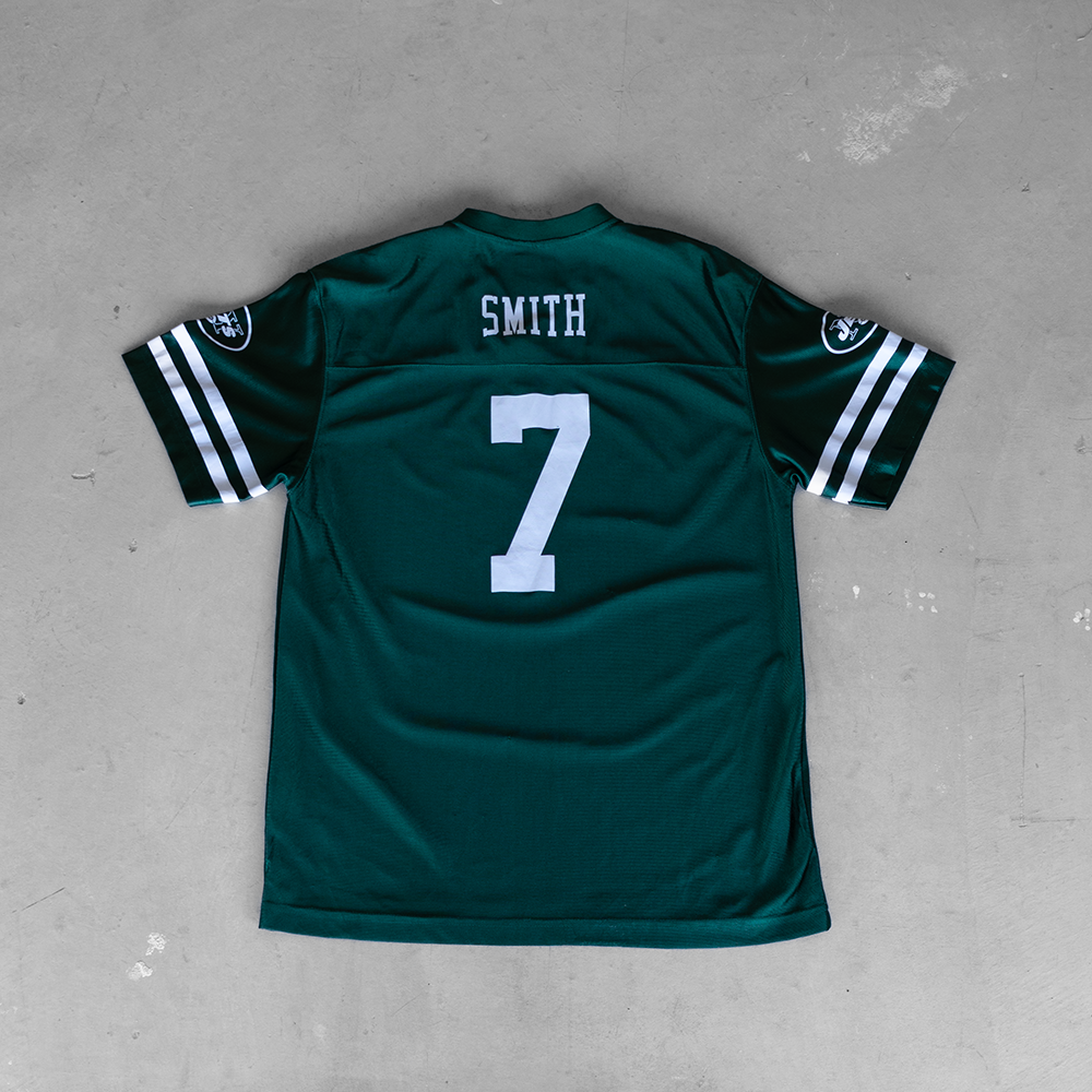 Vintage NFL New York Jets Geno Smith #7 Youth Football Jersey (XXL)
