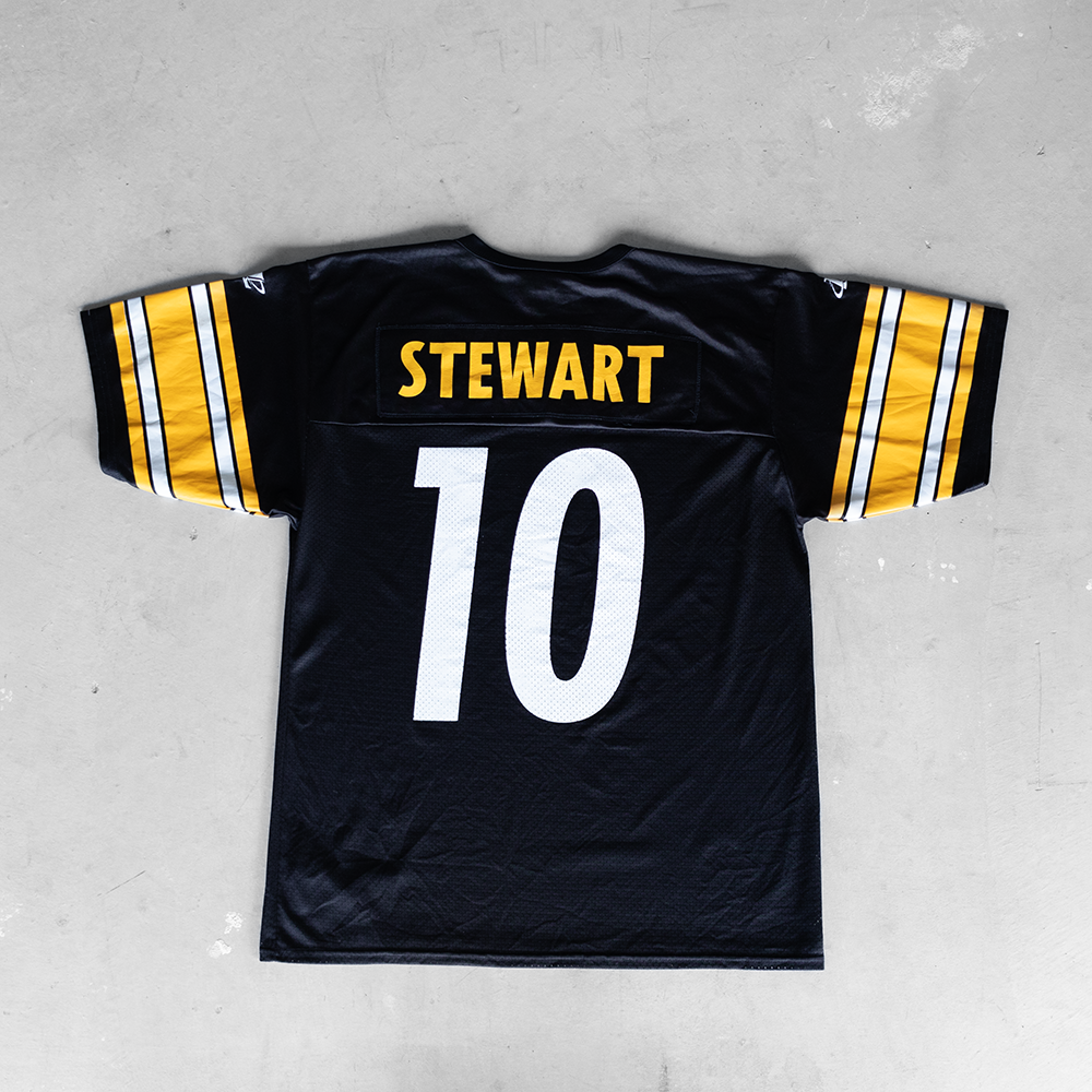 Vintage NFL Pittsburg Steelers Kordell Stewart #10 Football Jersey (M)