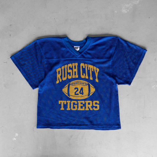 Vintage Rush City Tigers #24 Football Jersey (M)