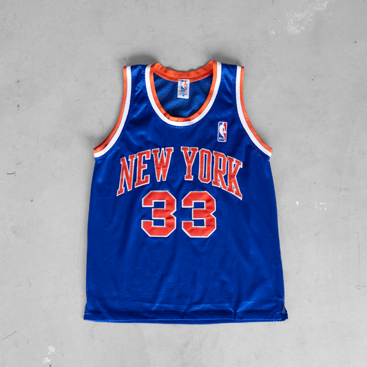 Vintage NBA New York Knicks Patrick Ewing #33 Basketball Jersey (L)