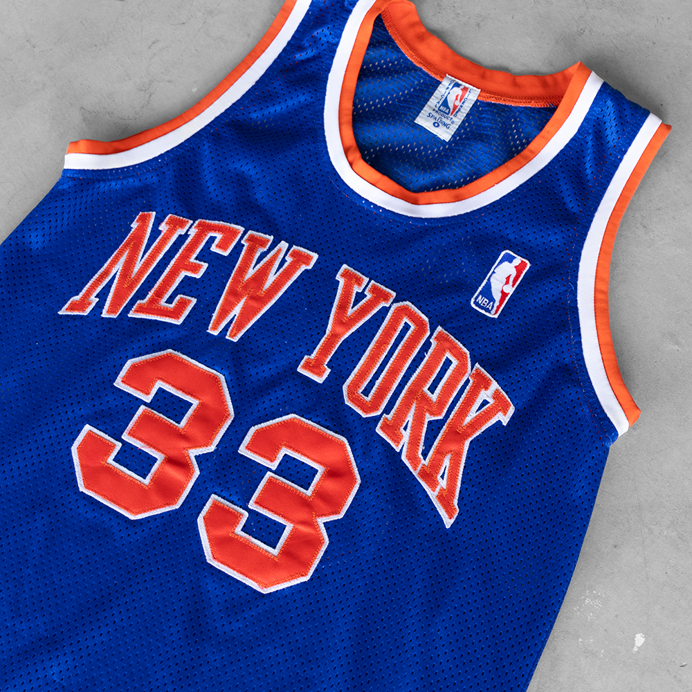 Vintage NBA New York Knicks Patrick Ewing #33 Basketball Jersey (L)