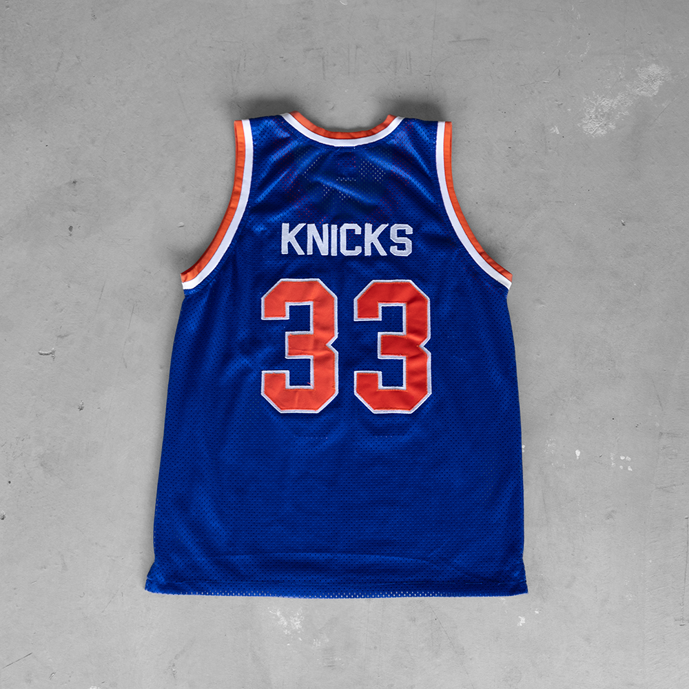 Vintage NBA New York Knicks Patrick Ewing #33 Basketball Jersey (L)