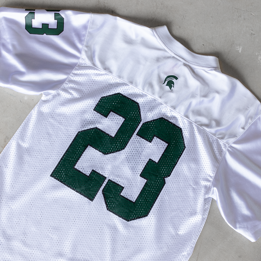 Vintage Michigan State Spartans #23 Youth Football Jersey (M)