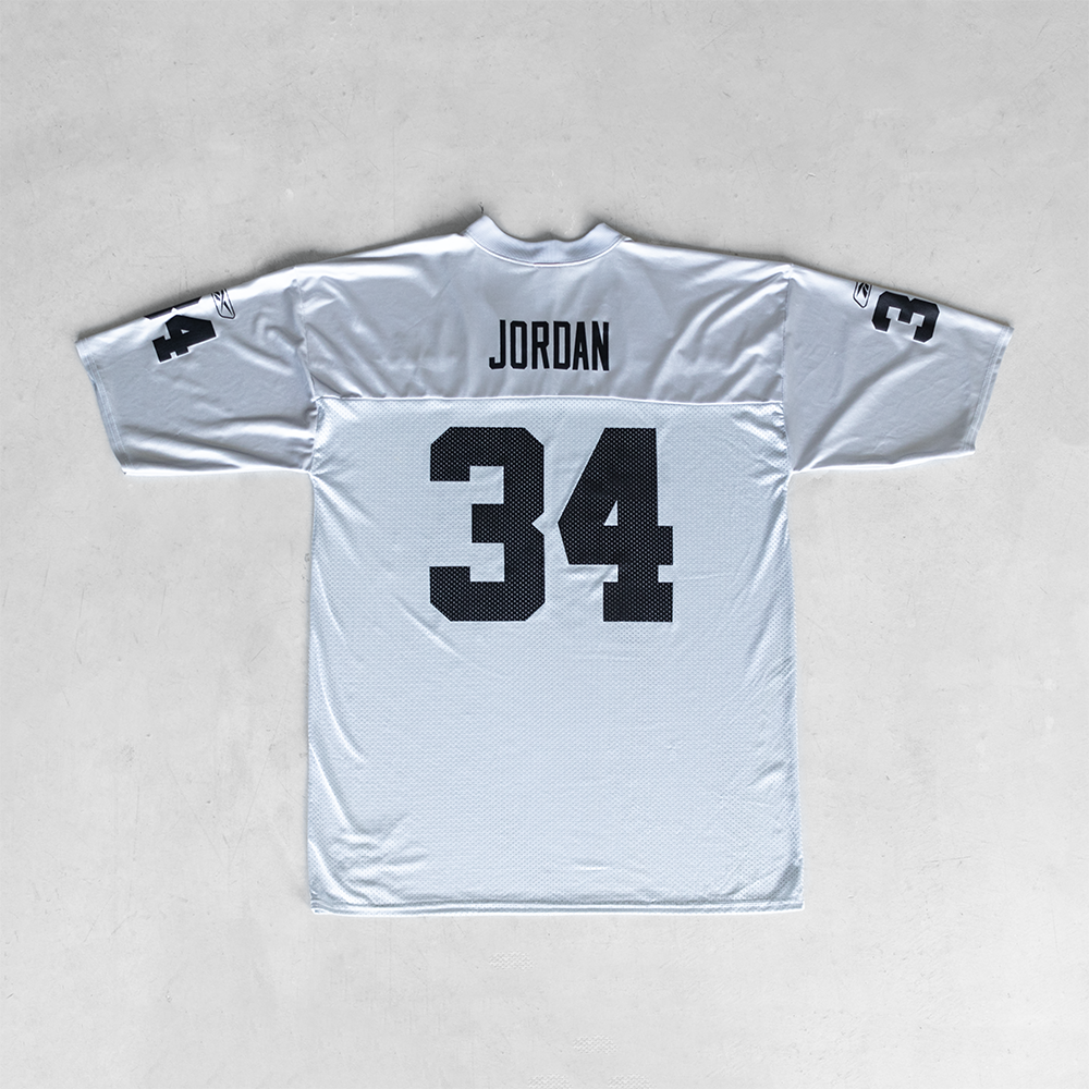 Vintage NFL Oakland Raiders Lamont Jordan #34 Football Jersey (XL)