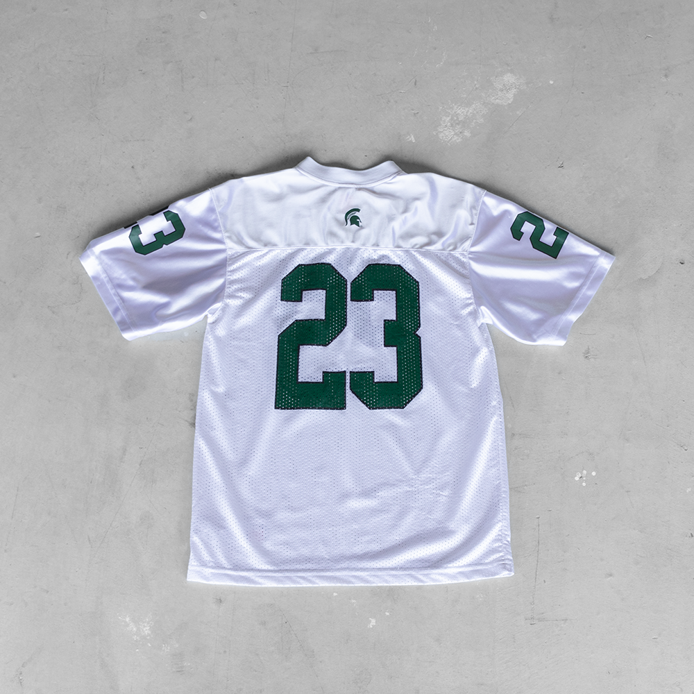 Vintage Michigan State Spartans #23 Youth Football Jersey (M)