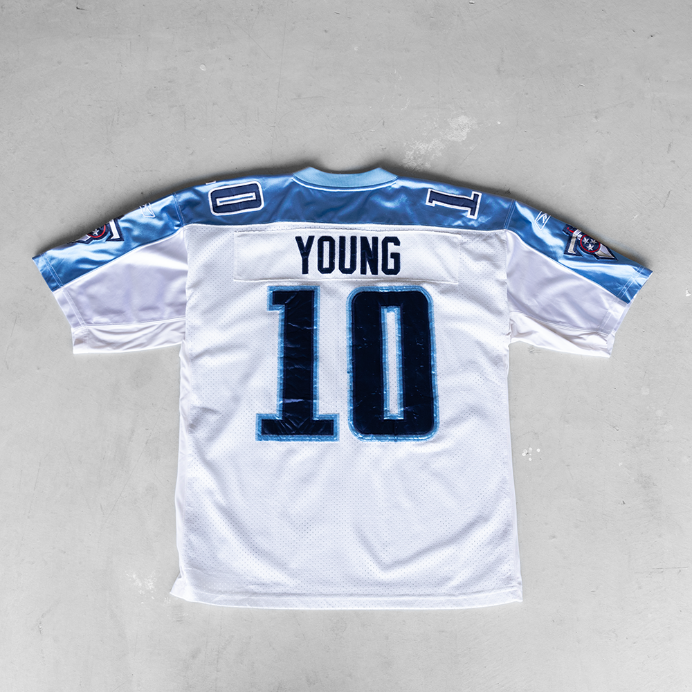 Vintage NFL Tennessee Titans Vincent Young #10 Football Jersey (XL)