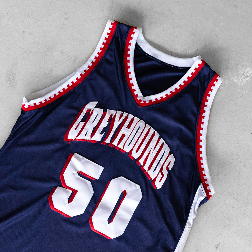 Vintage Grove City Greyhounds #50 Varsity Basketball Jersey (XL)