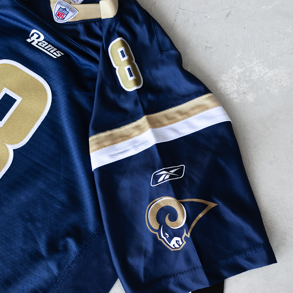 Vintage NFL St. Louis Rams Sam Bradford #8 Youth Football Jersey (XL)