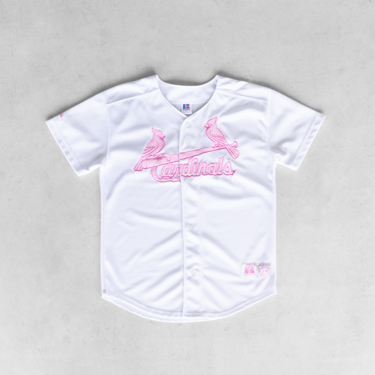 MLB St. Louis Cardinals Pink Youth Baseball Jersey