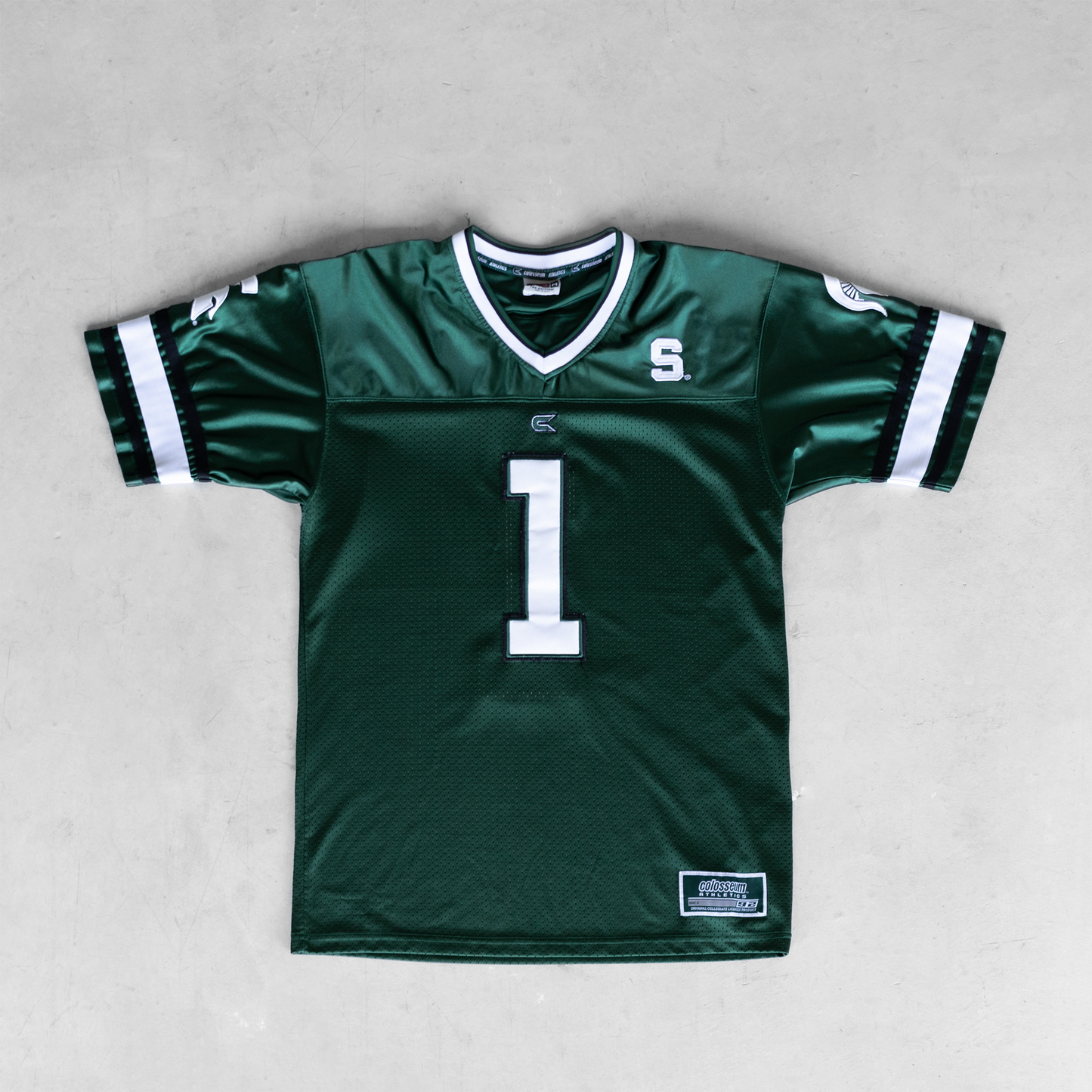 Vintage Michigan State Spartans #1 Football Jersey (M)