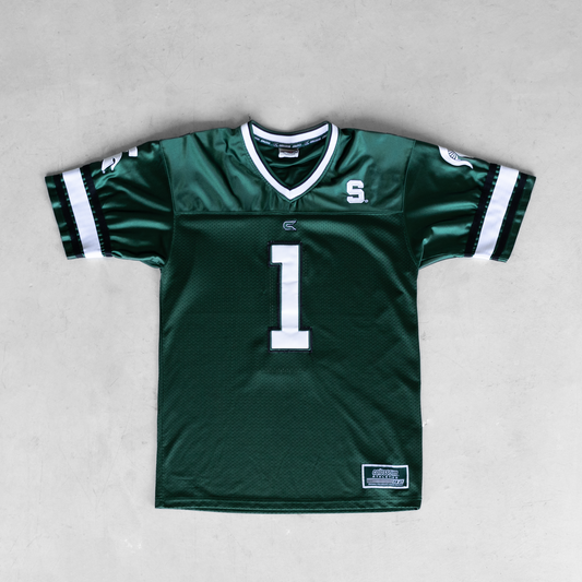 Vintage Michigan State Spartans #1 Football Jersey (M)