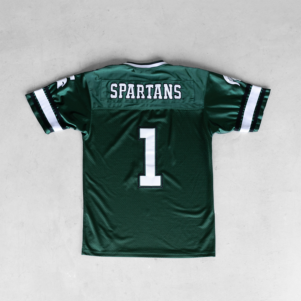 Vintage Michigan State Spartans #1 Football Jersey (M)