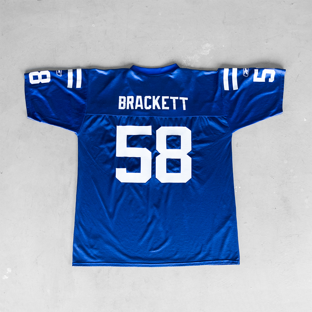 Vintage NFL Dallas Cowboys Brett Bracket #58 Football Jersey (XL)