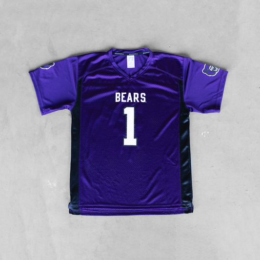 Vintage Central Arkansas Bears #1 Women's Football Jersey (XL)