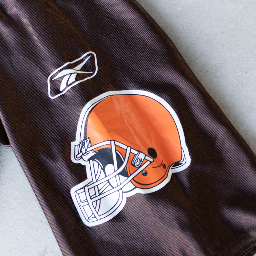 Vintage NFL Cleveland Browns Brady Quinn #10 Football Jersey (XL)