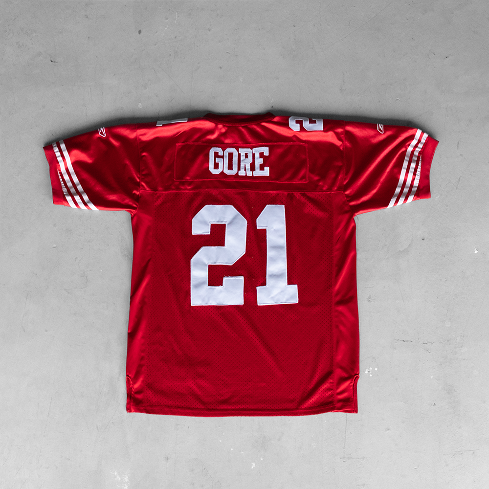 Vintage NFL San Francisco 49ers Frank Gore #21 Football Jersey