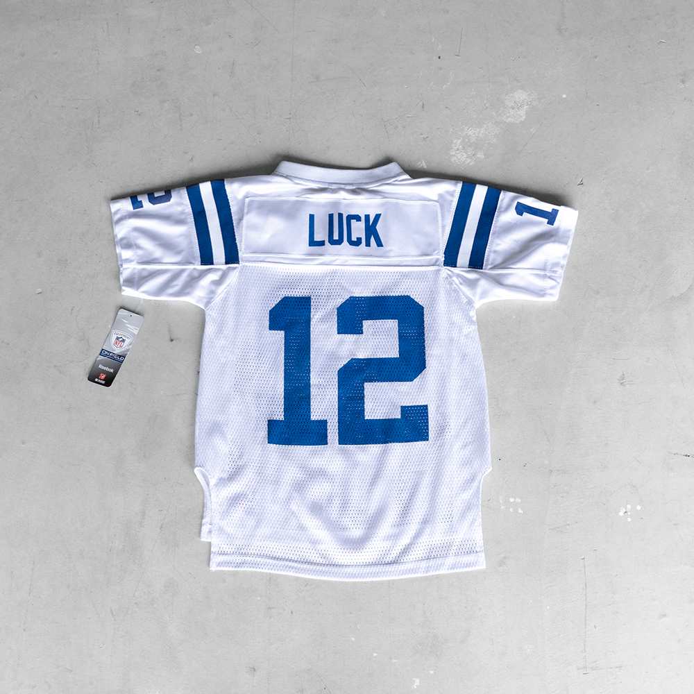 Vintage NFL Indianapolis Colts Andrew Luck #12 Youth Football Jersey (S)