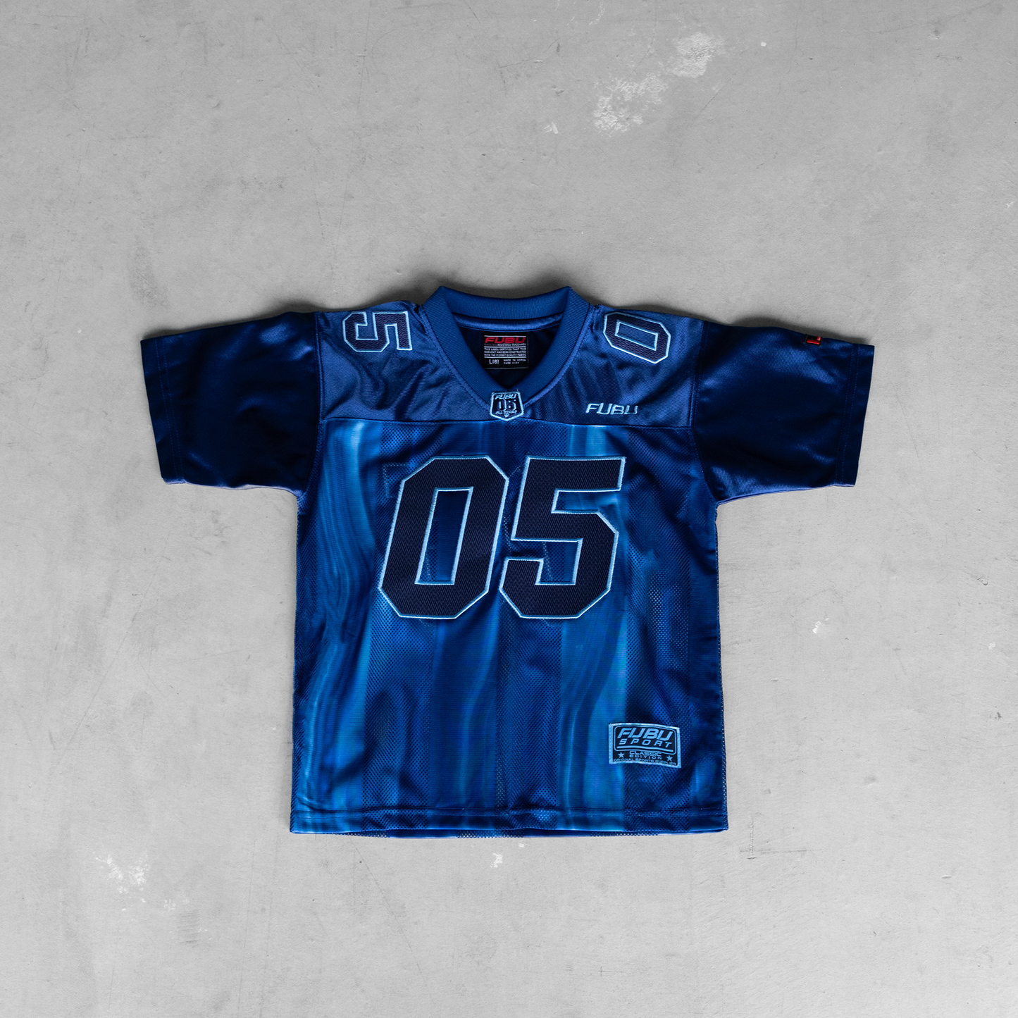 Vintage 90's FUBU All Stars #05 Youth Football Style Jersey