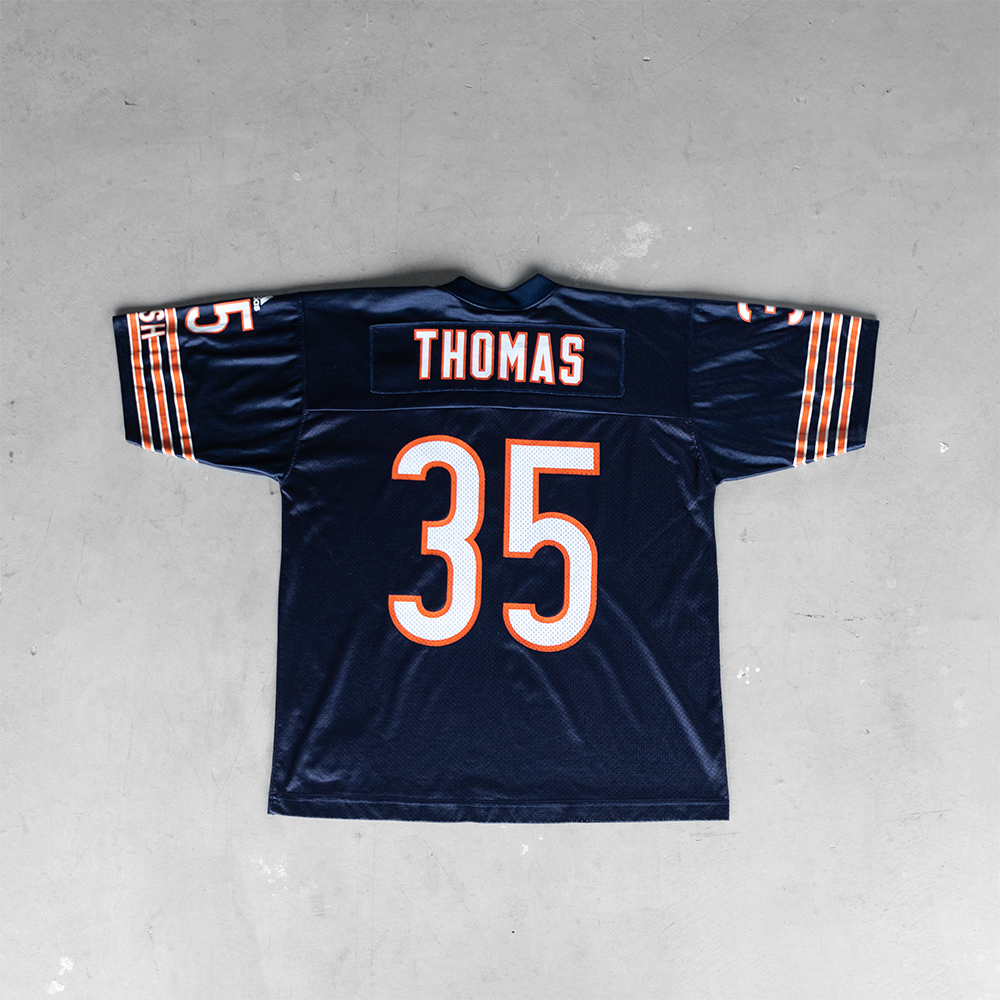 Vintage NFL Chicago Bears Anthony Thomas #35 Football Jersey (M)