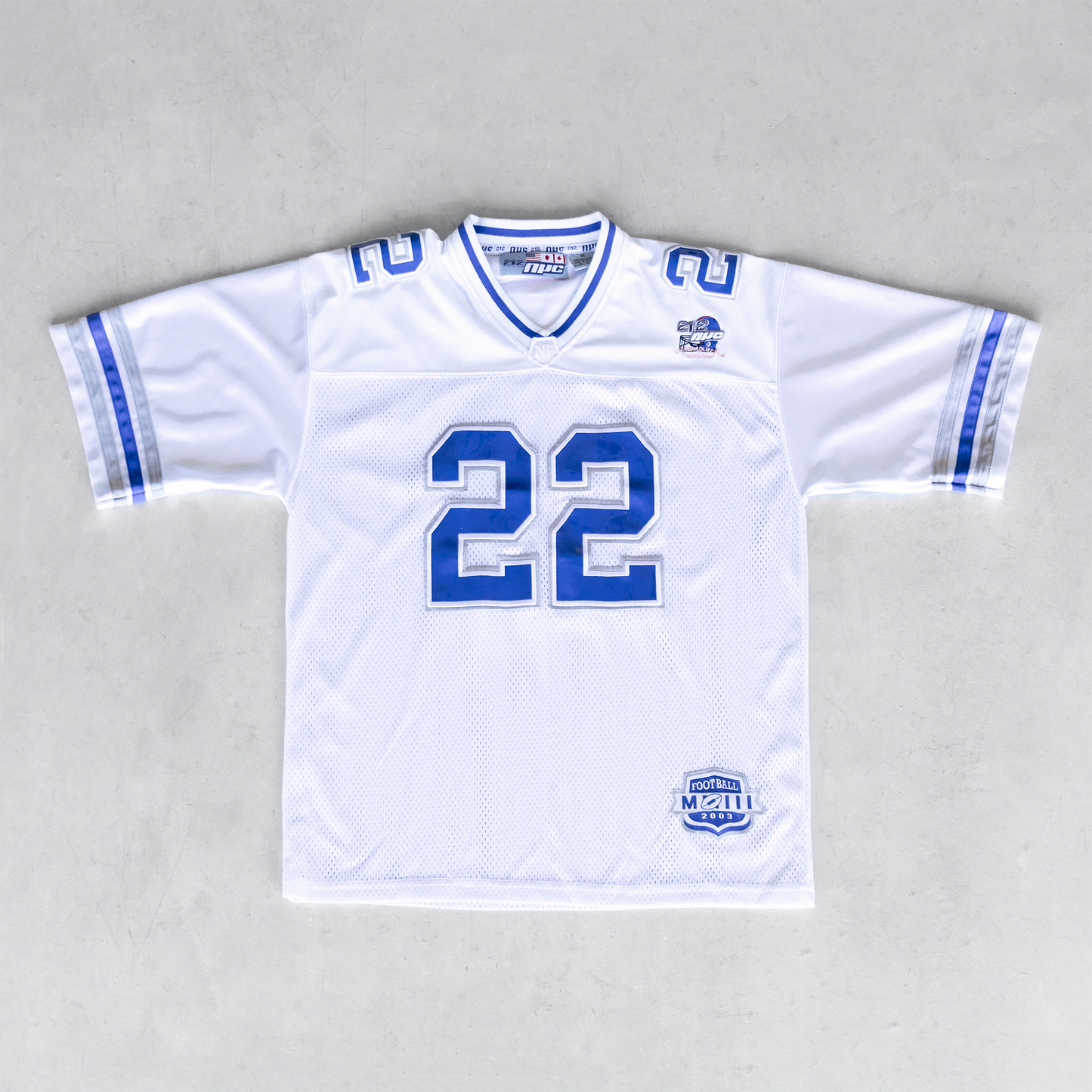 Vintage 2003 NYC 212 #22 Football Jersey (M)