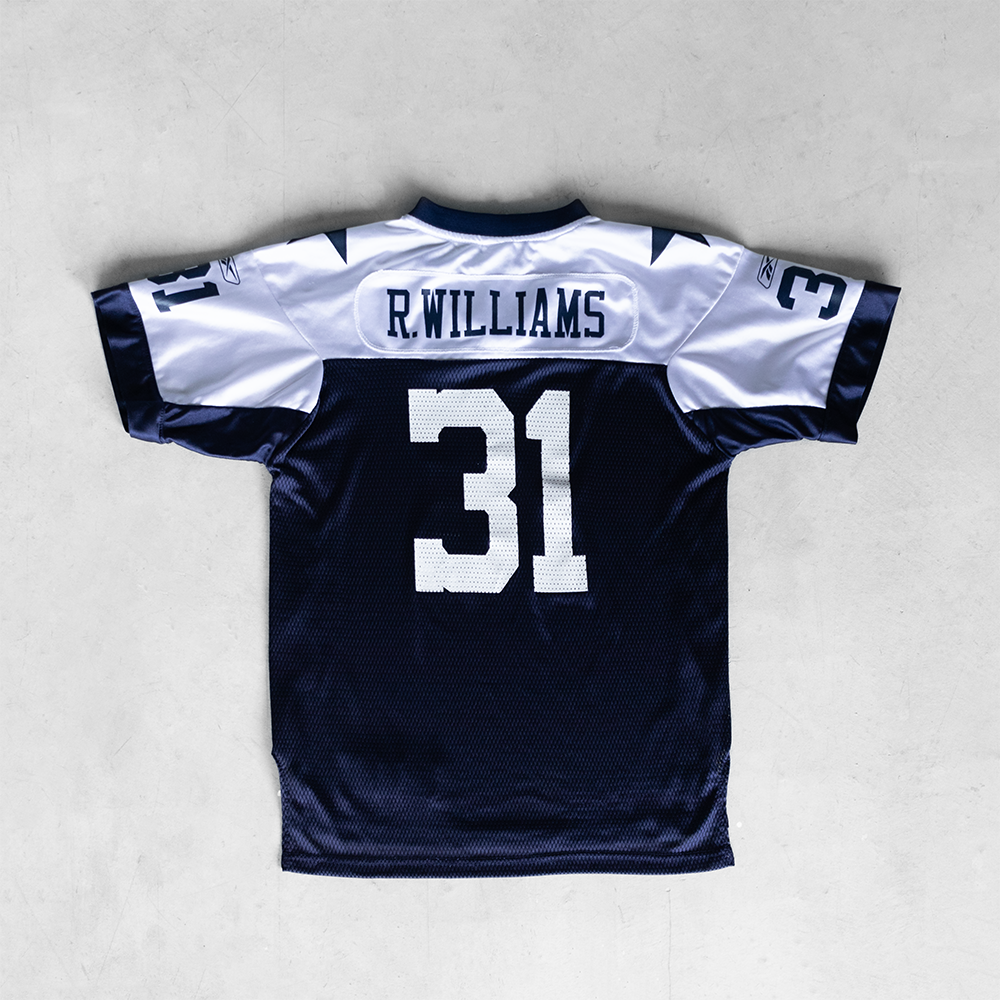 Vintage NFL Dallas Cowboys #31 Roy Williams Youth Football Jersey (XL)