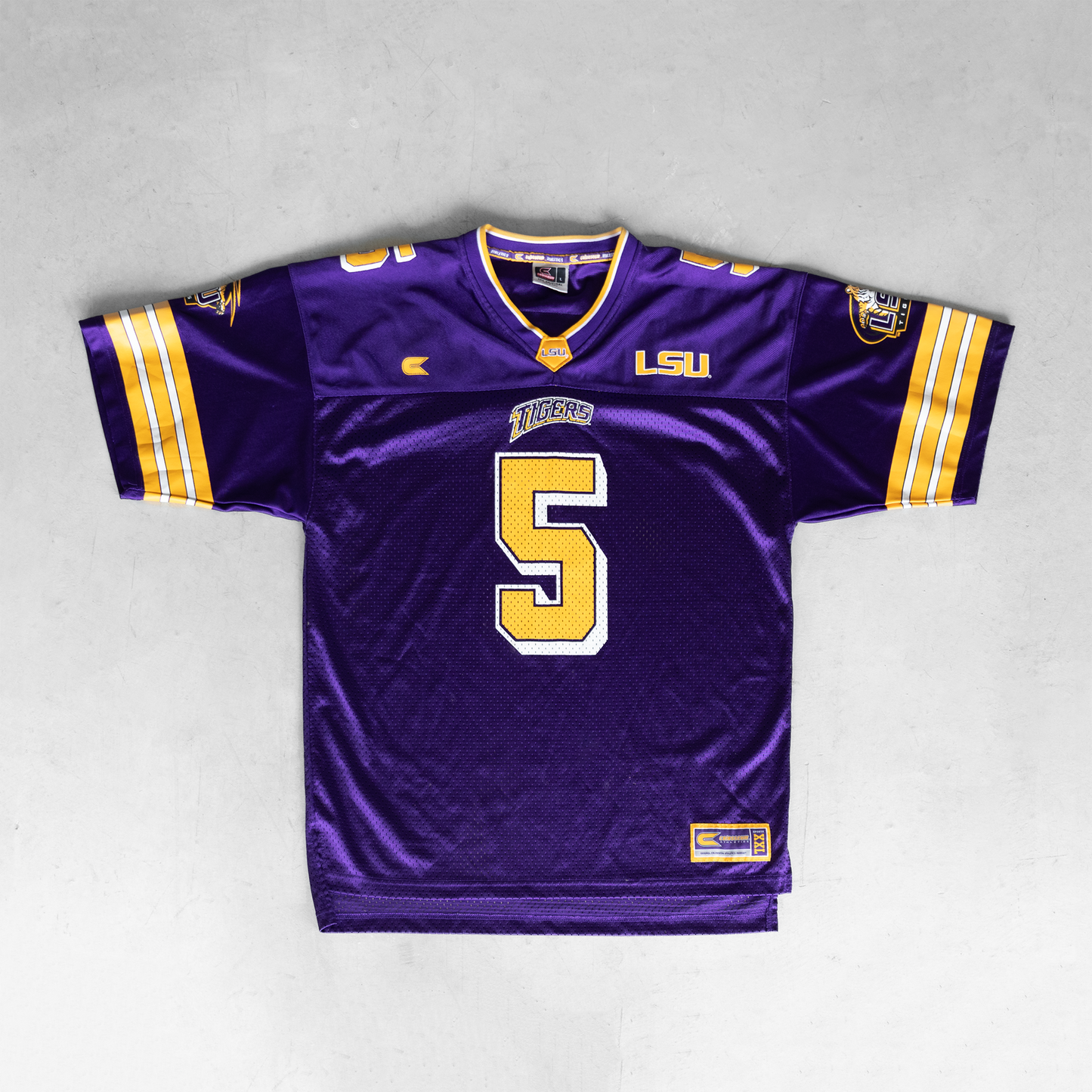 Vintage LSU Tigers #5 Football Jersey (L)