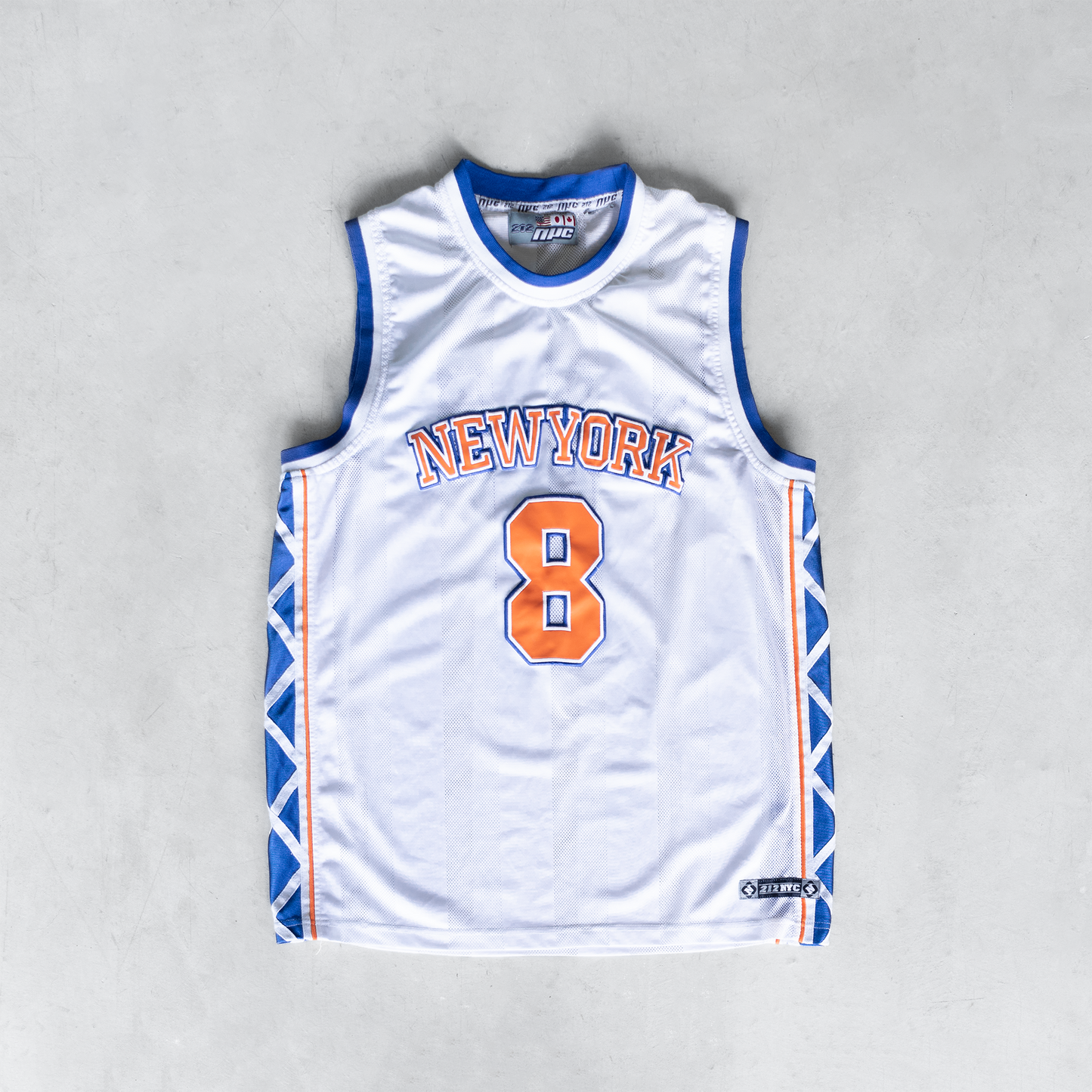 Vintage 212 NYC New York #8 Basketball Jersey