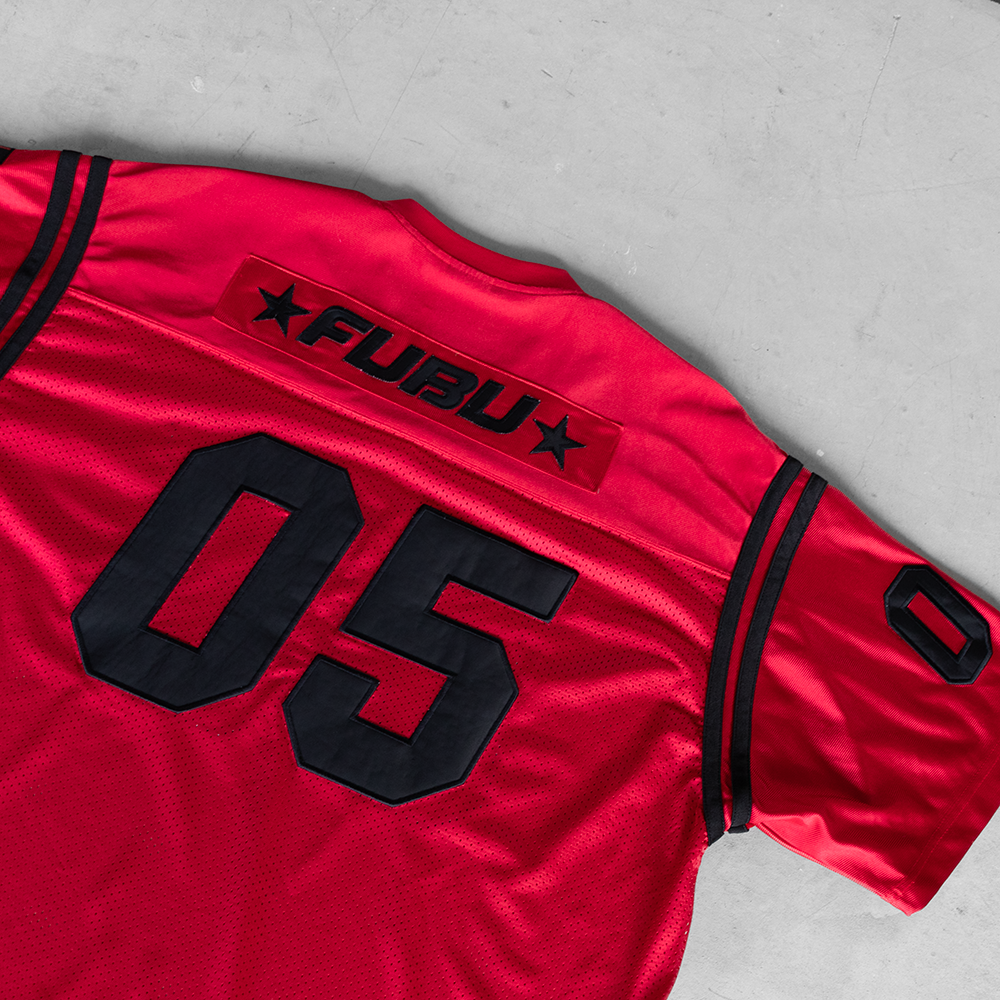 Vintage Fubu Sport  #05 Football Jersey (XXL)