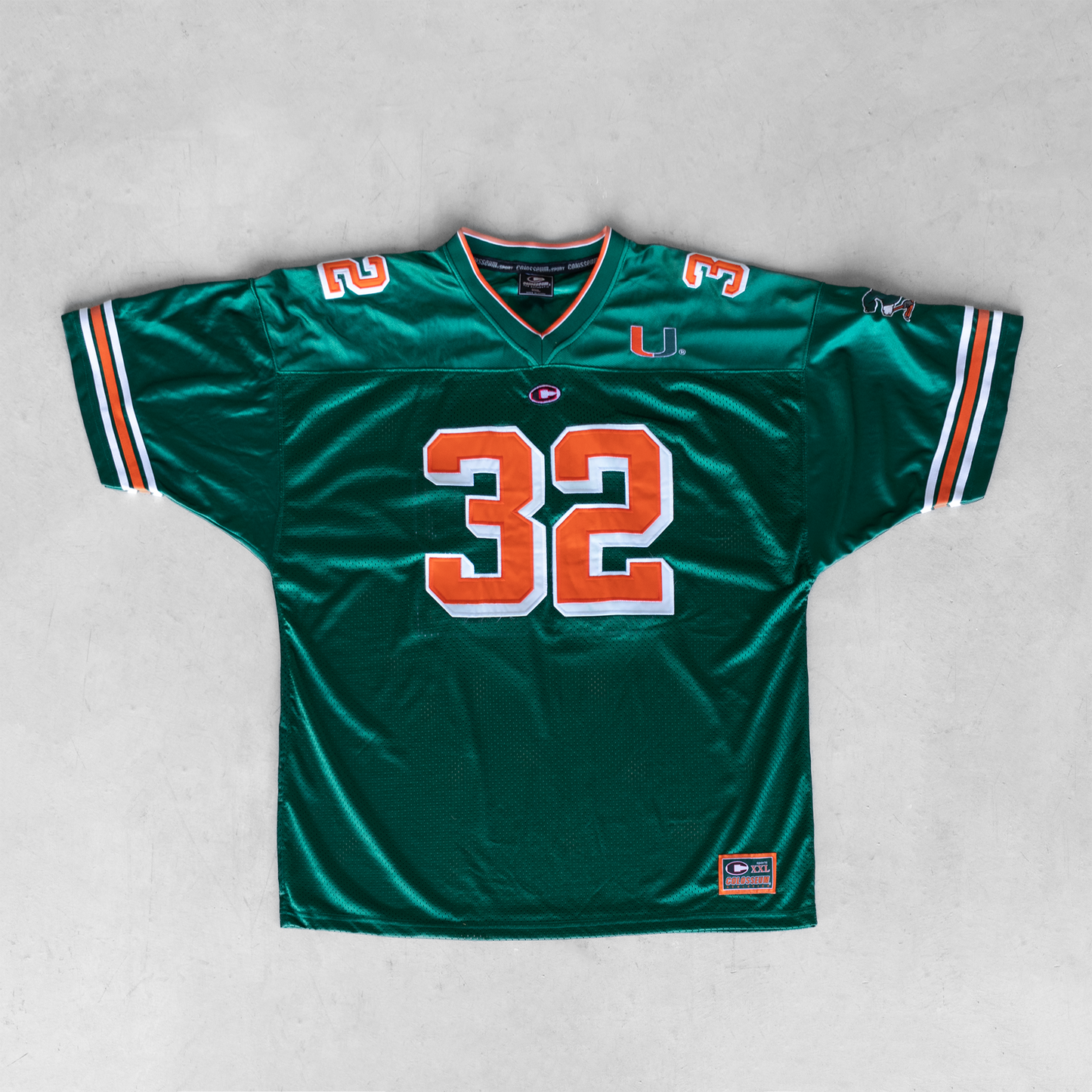 Vintage Miami Hurricanes #32 Football Jersey (XXL)