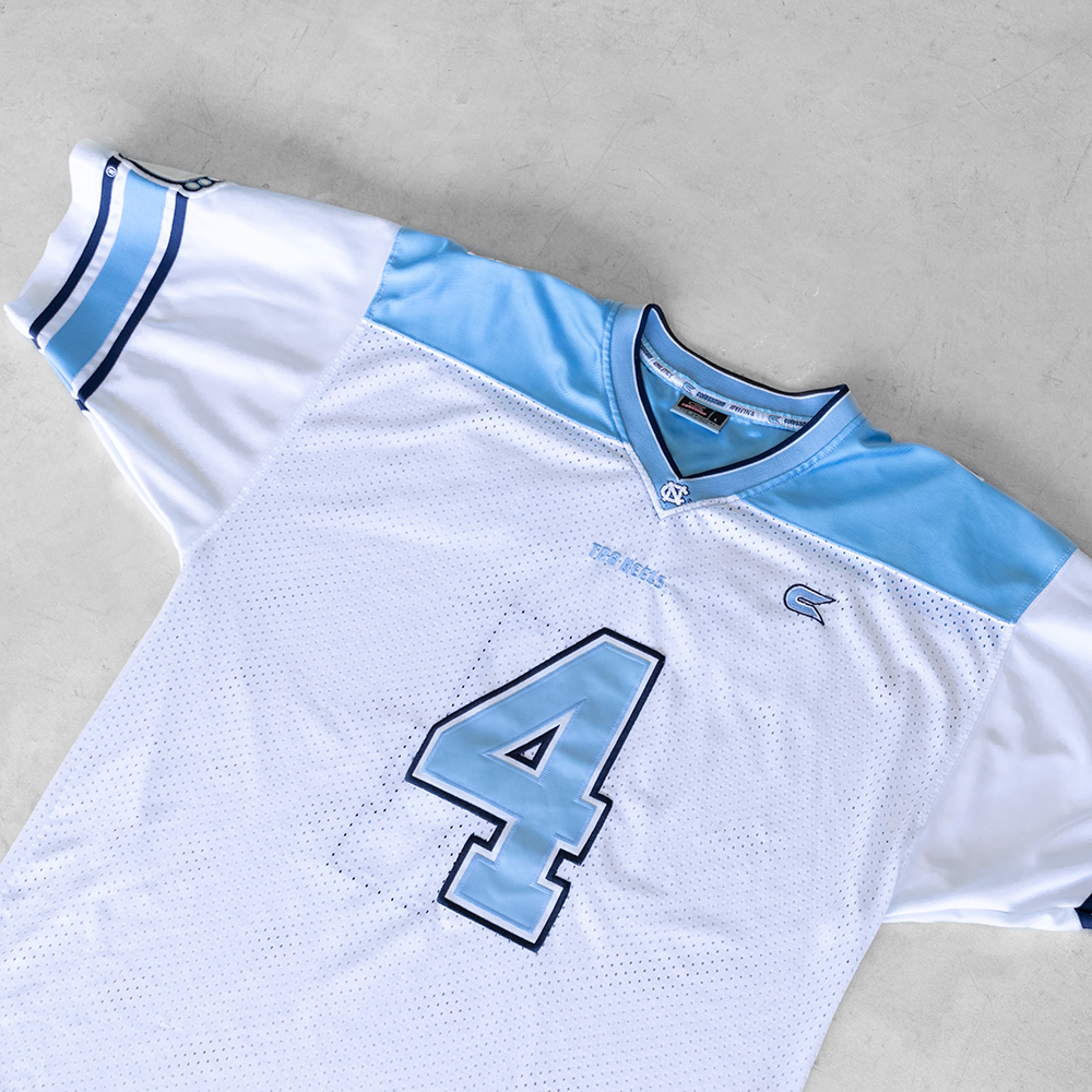 Vintage University Of North Carolina #4 Football Jersey