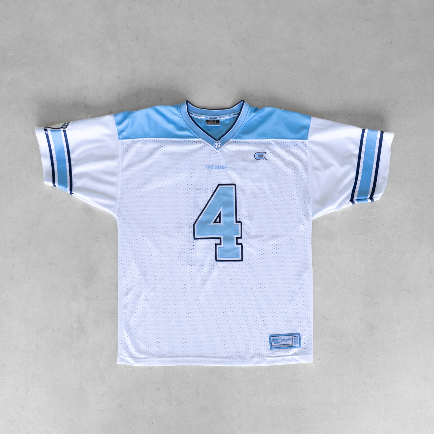 Vintage University Of North Carolina #4 Football Jersey