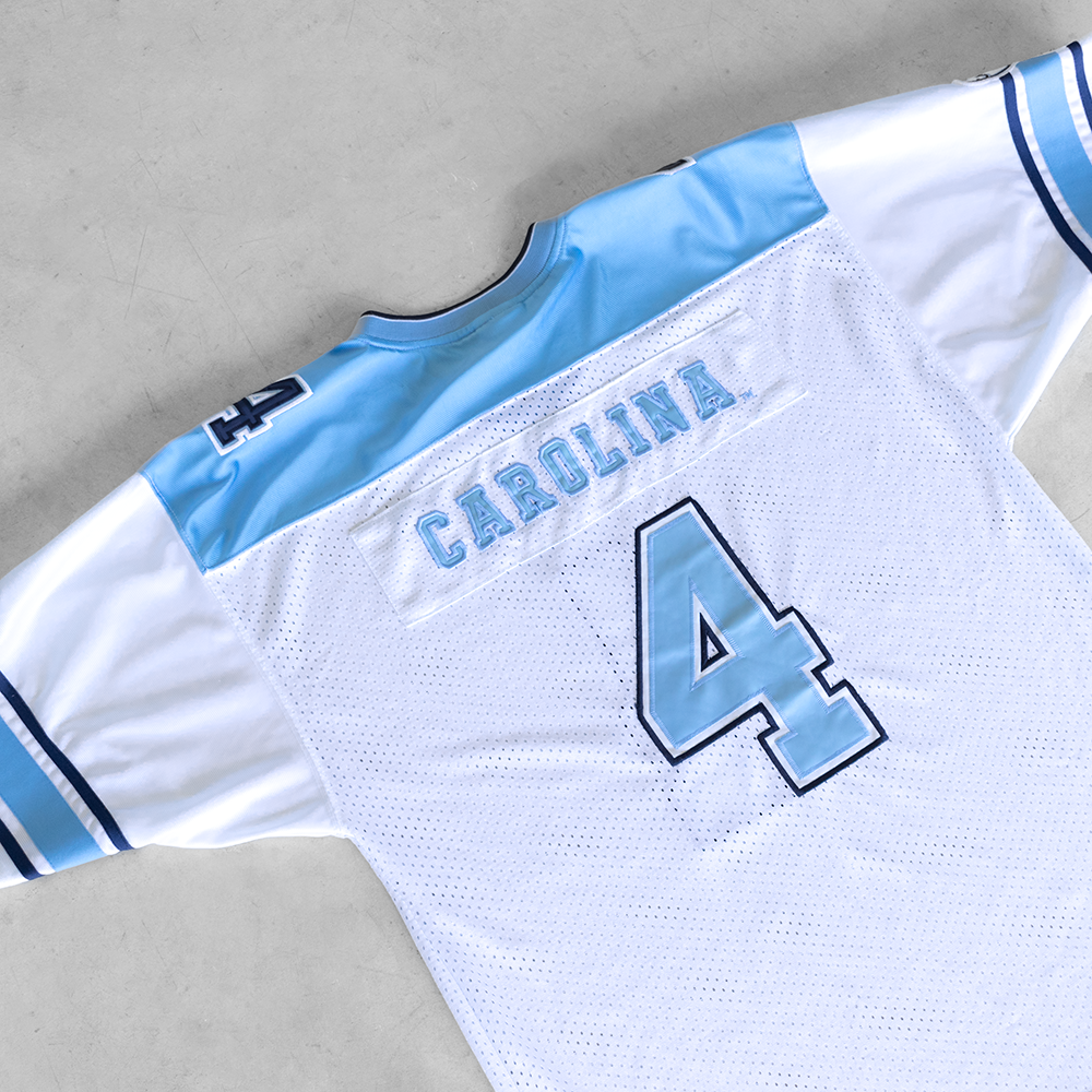 Vintage University Of North Carolina #4 Football Jersey