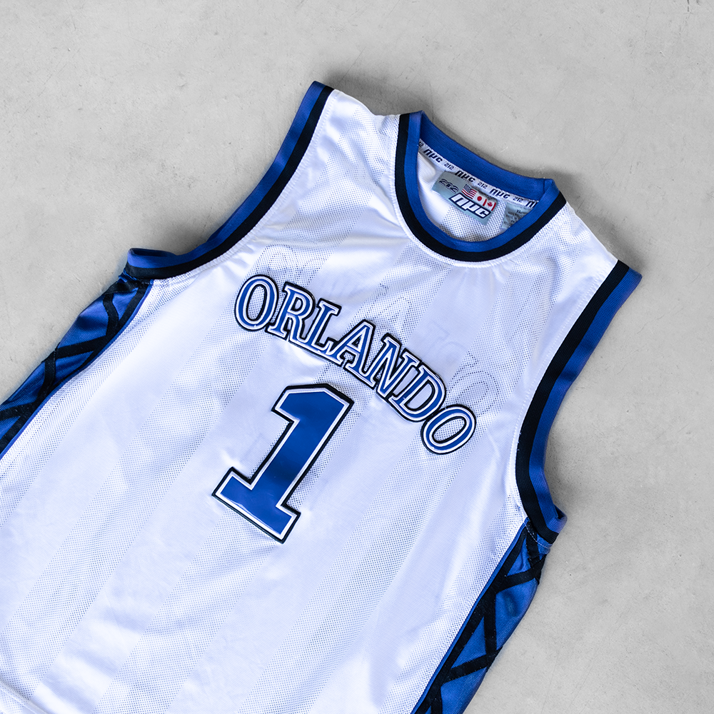 Vintage NYC 212 Orlando #1 Basketball Jersey (XL)