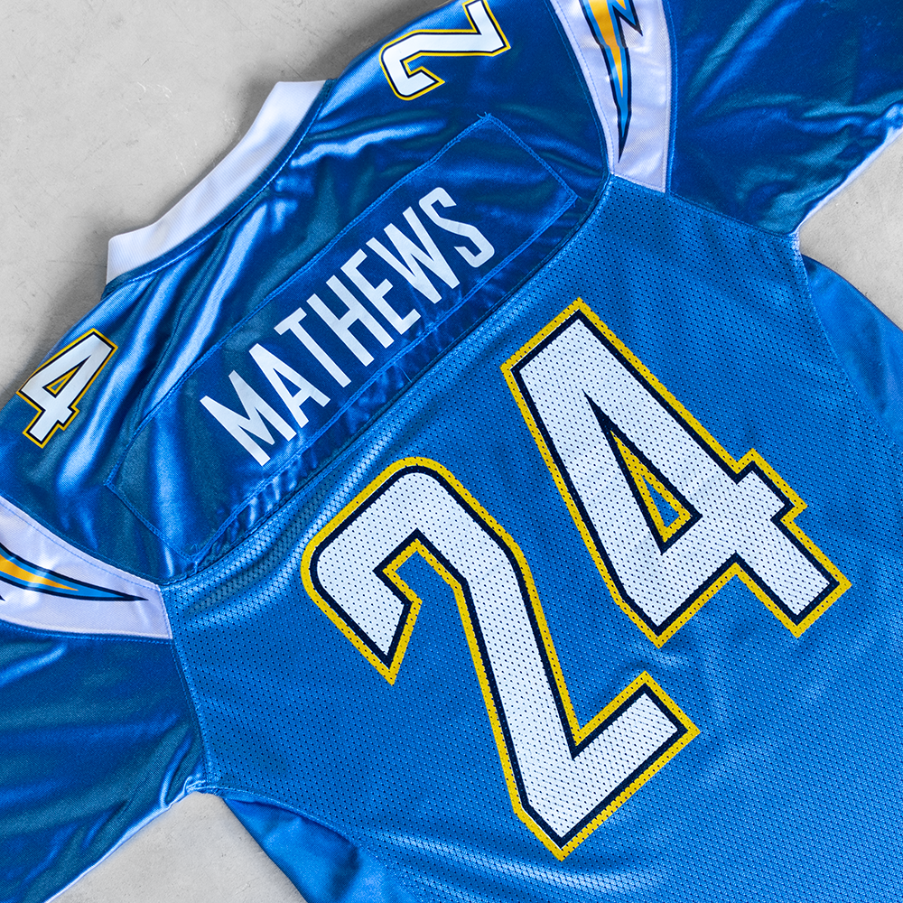 Vintage NFL San Diego Chargers Ryan Matthews #24 Football Jersey (M)